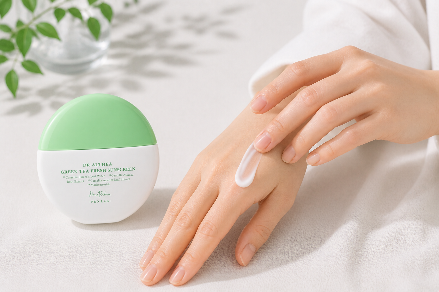 Green Tea Fresh Sunscreen 45ml - Imagen 5