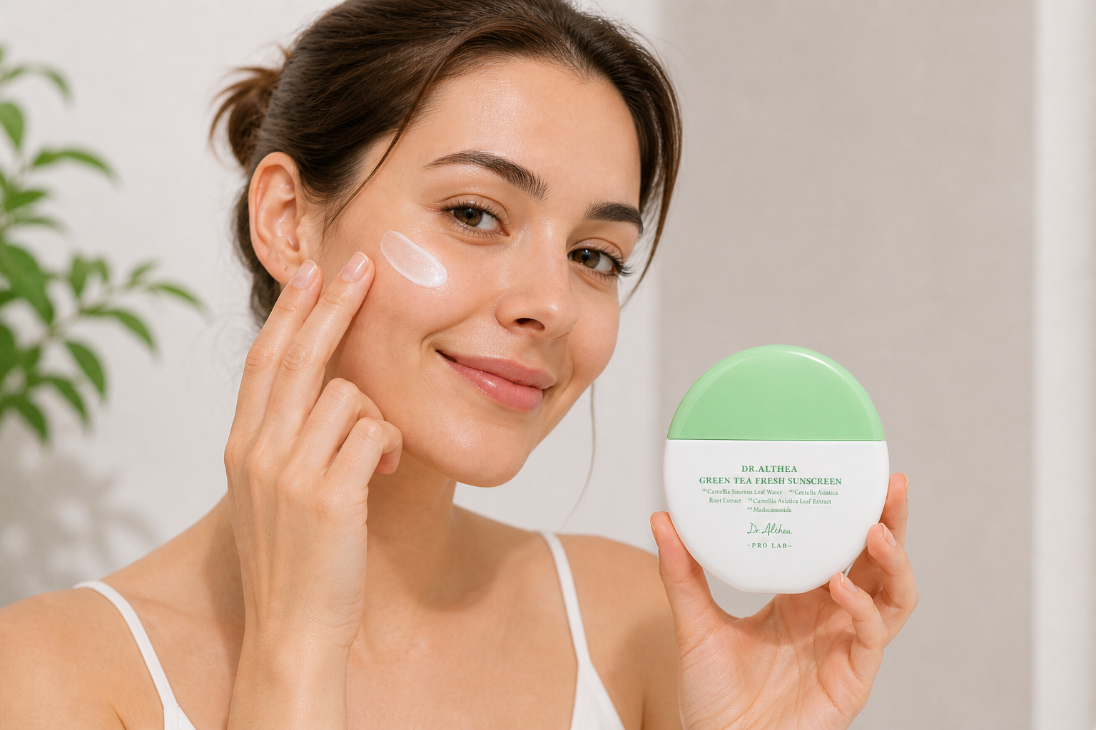 Green Tea Fresh Sunscreen 45ml - Imagen 4